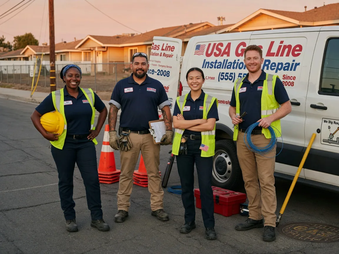 Gas Line Installation company in New Eagle, PA
